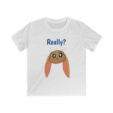 Load image into Gallery viewer, LiLi Rabbit "Really?" Kids Softstyle Tee