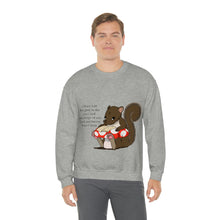 Load image into Gallery viewer, "Scripture Squirrel 2 Peter 3:18" Unisex Heavy Blend™ Crewneck Sweatshirt