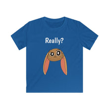 Load image into Gallery viewer, LiLi Rabbit "Really?" Kids Softstyle Tee