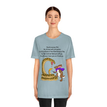 Load image into Gallery viewer, "Be Strong And Courageous:" Adult Unisex Jersey Short Sleeve Tee