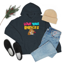 Load image into Gallery viewer, "Love Your Enemies" Unisex Heavy Blend™ Hooded Sweatshirt