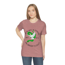 Load image into Gallery viewer, Matthew 10:16 "Wise As Serpents, Innocent As Doves" Adult Unisex Jersey Short Sleeve Tee