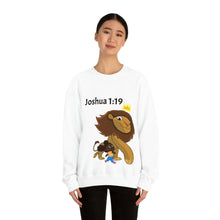 Load image into Gallery viewer, "I Will Be With You" Joshua 1:9 Adult Unisex Heavy Blend™ Crewneck Sweatshirt