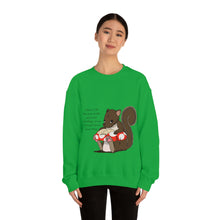Load image into Gallery viewer, "Scripture Squirrel 2 Peter 3:18" Unisex Heavy Blend™ Crewneck Sweatshirt
