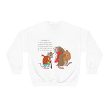 Load image into Gallery viewer, Galatians 6:9 "Let us not become weary..." Unisex Crewneck Sweatshirt