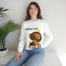 Load image into Gallery viewer, &quot;I Will Be With You&quot;  Joshua 1:9 Adult Unisex Heavy Blend™ Crewneck Sweatshirt
