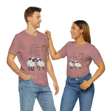 Load image into Gallery viewer, "The Good Shepherd" John 10:11 Adult Unisex Jersey Short Sleeve Tee