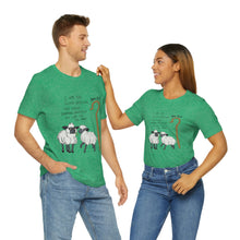 Load image into Gallery viewer, "The Good Shepherd" John 10:11 Adult Unisex Jersey Short Sleeve Tee