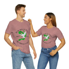 Load image into Gallery viewer, Matthew 10:16 "Wise As Serpents, Innocent As Doves" Adult Unisex Jersey Short Sleeve Tee