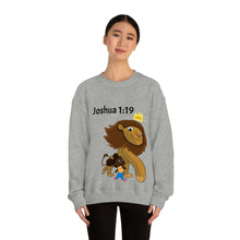 Load image into Gallery viewer, "I Will Be With You" Joshua 1:9 Adult Unisex Heavy Blend™ Crewneck Sweatshirt