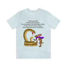 Load image into Gallery viewer, "Be Strong And Courageous:" Adult Unisex Jersey Short Sleeve Tee