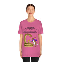 Load image into Gallery viewer, "Be Strong And Courageous:" Adult Unisex Jersey Short Sleeve Tee