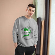 Load image into Gallery viewer, Matthew 10:16 "Wise As Serpents, Innocent As Doves" Unisex Champion Sweatshirt