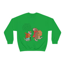 Load image into Gallery viewer, Galatians 6:9 "Let us not become weary..." Unisex Crewneck Sweatshirt