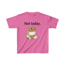Load image into Gallery viewer, LiLi  Rabbit &quot;Not today.&quot; Kids Heavy Cotton™ Tee
