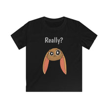 Load image into Gallery viewer, LiLi Rabbit &quot;Really?&quot; Kids Softstyle Tee
