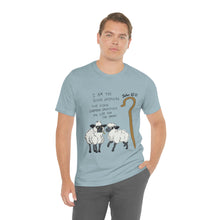 Load image into Gallery viewer, "The Good Shepherd" John 10:11 Adult Unisex Jersey Short Sleeve Tee
