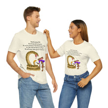 Load image into Gallery viewer, "Be Strong And Courageous:" Adult Unisex Jersey Short Sleeve Tee