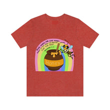 Load image into Gallery viewer, "Kind words are like honey" Unisex Jersey Short Sleeve Tee