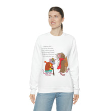 Load image into Gallery viewer, Galatians 6:9 "Let us not become weary..." Unisex Crewneck Sweatshirt