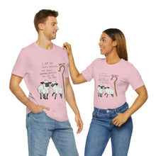 Load image into Gallery viewer, "The Good Shepherd" John 10:11 Adult Unisex Jersey Short Sleeve Tee