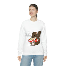 Load image into Gallery viewer, "Scripture Squirrel 2 Peter 3:18" Unisex Heavy Blend™ Crewneck Sweatshirt