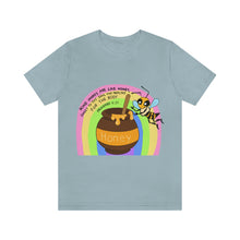 Load image into Gallery viewer, "Kind words are like honey" Unisex Jersey Short Sleeve Tee