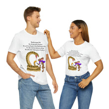 Load image into Gallery viewer, "Be Strong And Courageous:" Adult Unisex Jersey Short Sleeve Tee