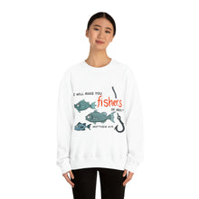 Load image into Gallery viewer, "Fishers of Men" Unisex Heavy Blend™ Crewneck Sweatshirt