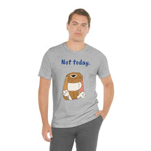 Load image into Gallery viewer, LiLi "Not today" Adult Unisex Jersey Short Sleeve Tee