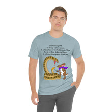 Load image into Gallery viewer, "Be Strong And Courageous:" Adult Unisex Jersey Short Sleeve Tee