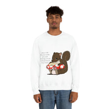 Load image into Gallery viewer, "Scripture Squirrel 2 Peter 3:18" Unisex Heavy Blend™ Crewneck Sweatshirt