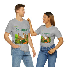 Load image into Gallery viewer, LiLi Rabbit "Got veggies?" Adult Unisex Jersey Short Sleeve Tee