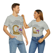 Load image into Gallery viewer, "Be Strong And Courageous:" Adult Unisex Jersey Short Sleeve Tee