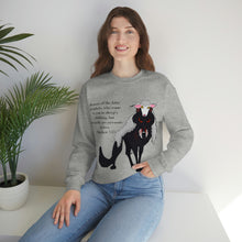 Load image into Gallery viewer, "Beware the Wolf In Sheep's Clothing" Unisex Heavy Blend™ Crewneck Sweatshirt