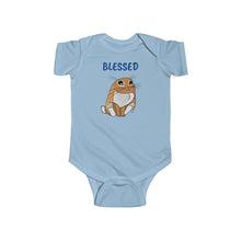 Load image into Gallery viewer, LiLi Rabbit "Blessed" Infant Fine Jersey Bodysuit