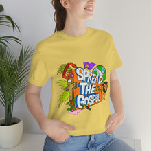 Load image into Gallery viewer, "Spread the Gospel" Adult Unisex Jersey Short Sleeve Tee