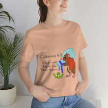 Load image into Gallery viewer, Galations 6:9 Scripture Mouse Adult Unisex Jersey Short Sleeve Tee