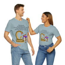 Load image into Gallery viewer, "Be Strong And Courageous:" Adult Unisex Jersey Short Sleeve Tee