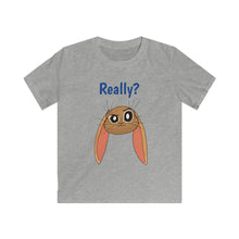Load image into Gallery viewer, LiLi Rabbit "Really?" Kids Softstyle Tee