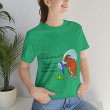 Load image into Gallery viewer, Galations 6:9 Scripture Mouse Adult Unisex Jersey Short Sleeve Tee