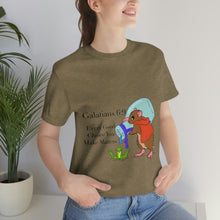 Load image into Gallery viewer, Galations 6:9 Scripture Mouse Adult Unisex Jersey Short Sleeve Tee