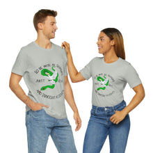 Load image into Gallery viewer, Matthew 10:16 "Wise As Serpents, Innocent As Doves" Adult Unisex Jersey Short Sleeve Tee