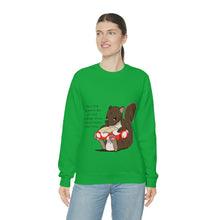 Load image into Gallery viewer, "Scripture Squirrel 2 Peter 3:18" Unisex Heavy Blend™ Crewneck Sweatshirt
