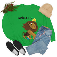 Load image into Gallery viewer, "I Will Be With You" Joshua 1:9 Adult Unisex Heavy Blend™ Crewneck Sweatshirt