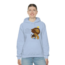 Load image into Gallery viewer, “I Will Be With You” Joshua 1:9 Unisex Heavy Blend™ Adult Hooded Sweatshirt