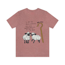 Load image into Gallery viewer, &quot;The Good Shepherd&quot; John 10:11 Adult Unisex Jersey Short Sleeve Tee
