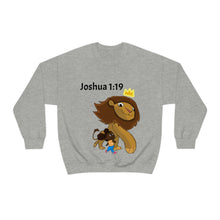 Load image into Gallery viewer, "I Will Be With You" Joshua 1:9 Adult Unisex Heavy Blend™ Crewneck Sweatshirt