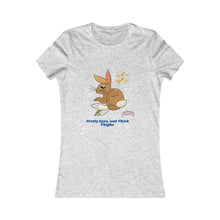 Load image into Gallery viewer, LiLi Rabbit "Pretty Eyes and Thick Thighs" Women's Favorite Tee