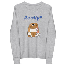 Load image into Gallery viewer, LiLi Rabbit &quot;Really?&quot; Kids long sleeve tee

